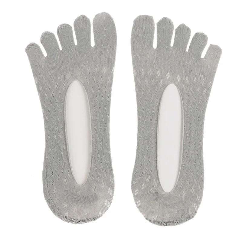 Orthopedic Toe Compression Socks Toe Socks No Show Low Cut Liner Five Finger Socks Toe Separator Sock for Women Men Bunion