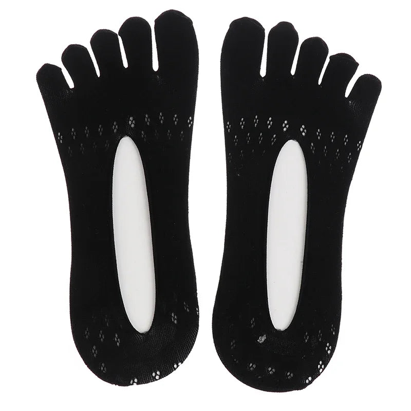 Orthopedic Toe Compression Socks Toe Socks No Show Low Cut Liner Five Finger Socks Toe Separator Sock for Women Men Bunion